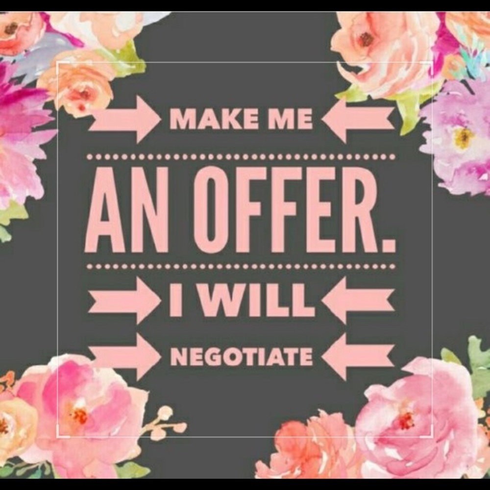 Feel free to make an offer!
